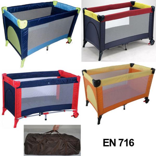 Foldable baby play bed