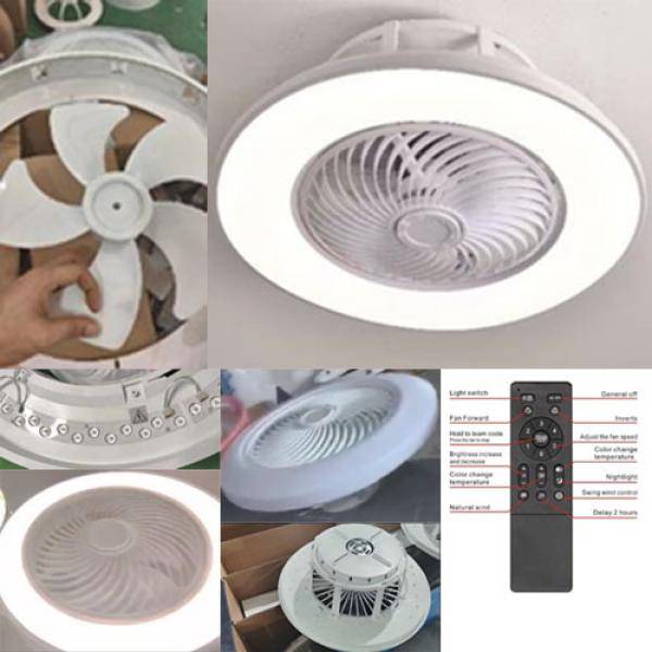 LED Remote Ceiling Fan with Light