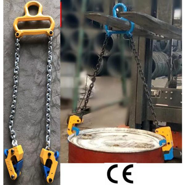 Oil drum lifting clamp