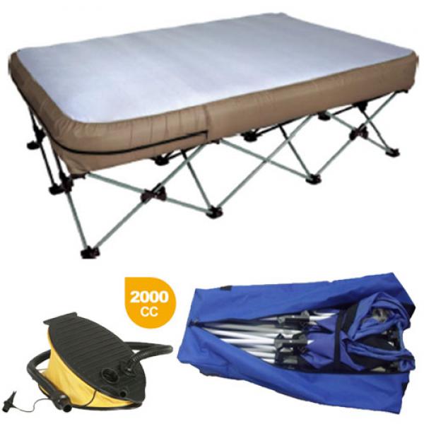 2in 1 Camping Bed With Inflatable Bed