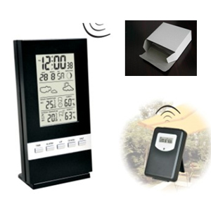 LCD Clock with weather station