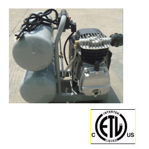 4 Gallon(16L),125 PSI Twin Tank Air Compressor
