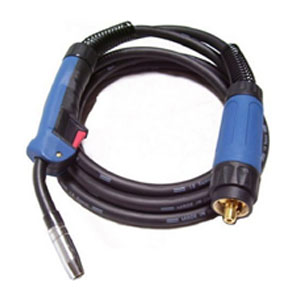 welding torch with Euro central connection