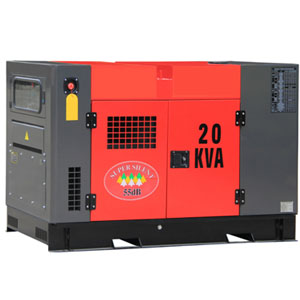 20KVA/16KW Super silent diesel generator