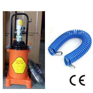 12L pneumatic grease pump with air tube