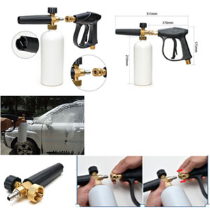 High Pressure Car Wash Foam Gun With Bottle