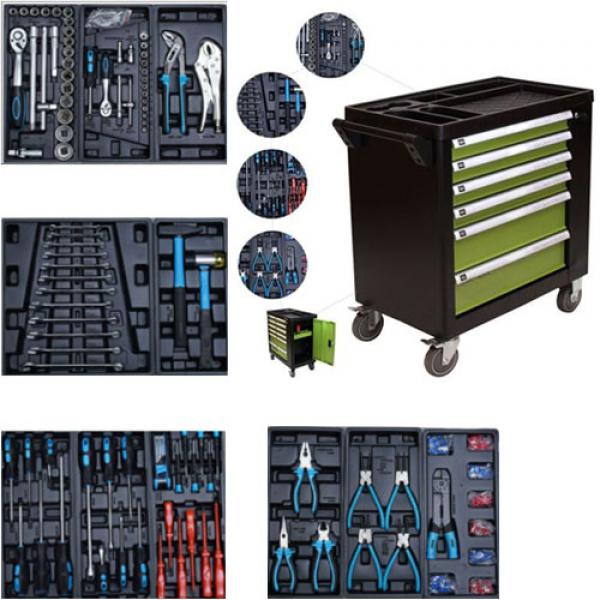 6?layer?Tool?cabinet?with?tools
