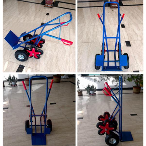 Stairs folding hand truck