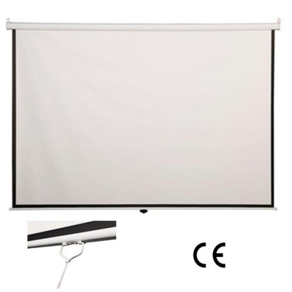1:1 4:3  16:9 Manual Pull Down Auto-Lock Projector Projection Screen