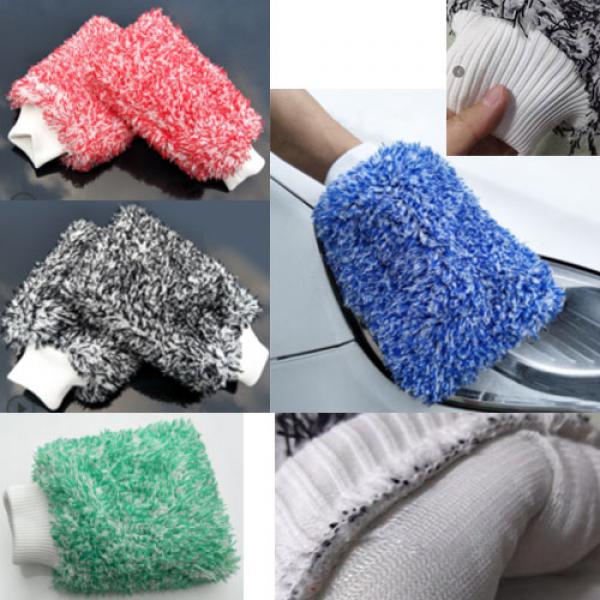 Premium microfiber wash mitt