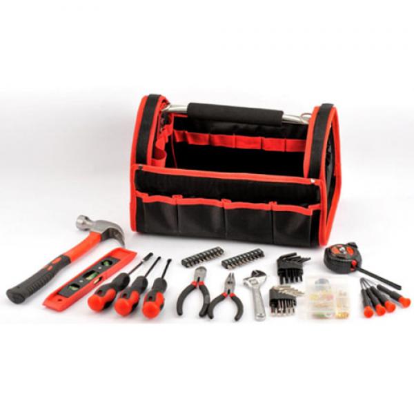 Hand Tool Bag Set with Tools, 115 Pieces