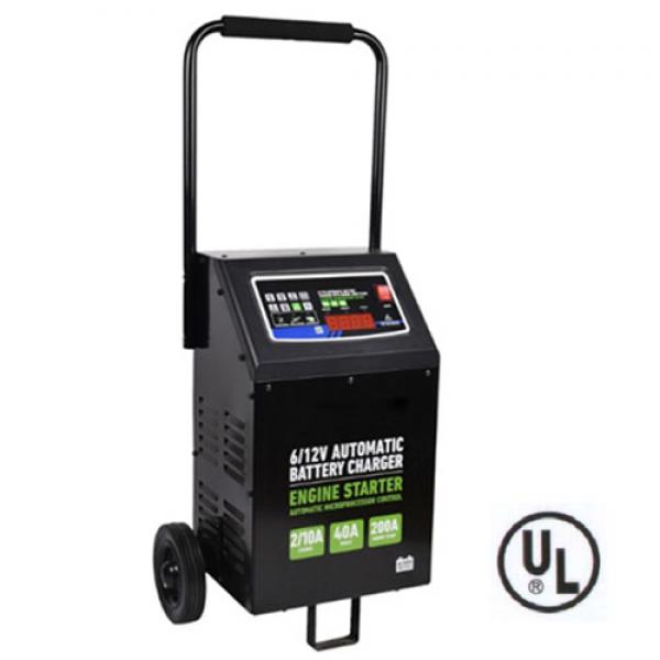 6/12 Volt 200A Automatic Battery Charger with Engine Jump Start