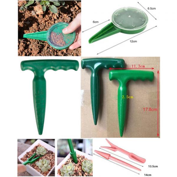 8pcs plastic planting tools set