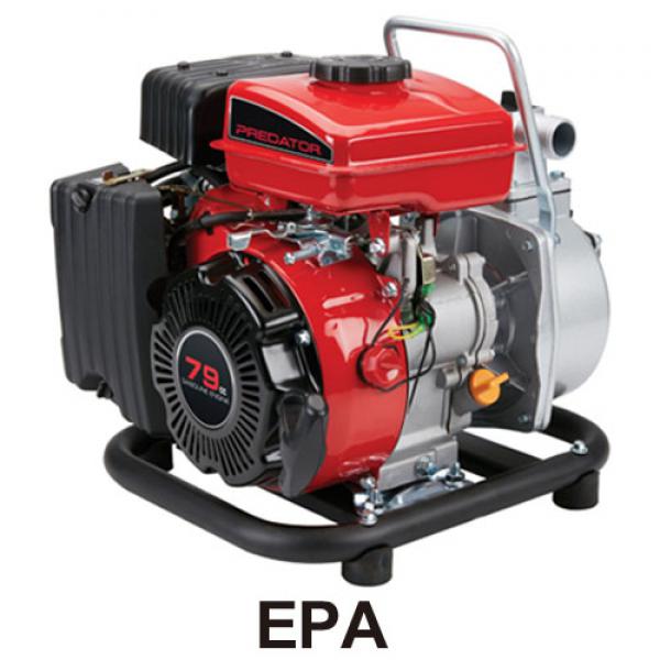 Gas powered 1in water pump