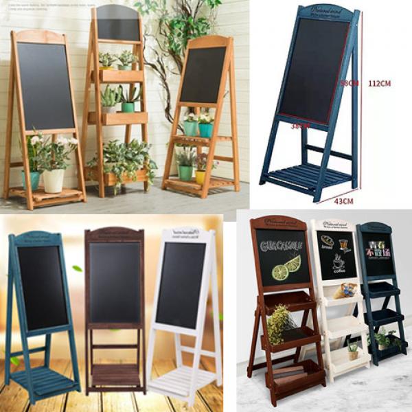 Chalkboard  Display Shelf/Plant Stand