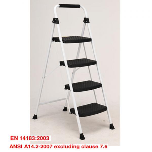 4 step steel ladder