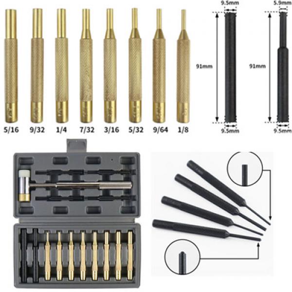 15pcs Engineering Hammer and Punch Set