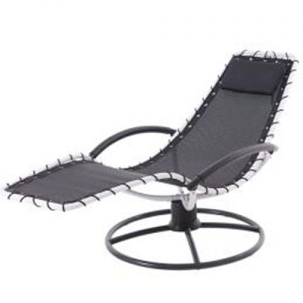 Outdoor sun rocking lounge chair